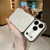 Aplicable para Funda de Teléfono iPhone 18 PRO MAX Gradiente Brillo Magnético Apple 17 Chapado Bolsa de Aire Anti-caídas Cubierta Protectora