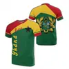 2025 Nuevo Verano Venta Caliente Mapa de Ghana Camiseta Impresa en 3D Ropa para Hombre Camiseta Casual Deportiva, Ropa Deportiva para Hombre