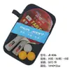 Kit de raquete de tênis de mesa para alunos do ensino fundamental e médio raquete pronta dupla face anti-cola raquete horizontal raquete reta 2 raquetes de pingue-pongue de alta elasticidade