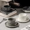 Taza de Café de Lujo Ligero de Alta Gama Exquisito Juego de Té de la Tarde de Estilo Europeo Sensación de Alta Calidad Cerámica Juego de Taza y Platillo de Alto Valor para Mujer