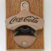 Venta al por mayor de fábrica abridor de botellas de pared creativo espejo abridor de botellas de cerveza y refresco aleación metálica