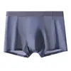 Ropa Interior de Seda Helada Refrigerante para Hombres, Pantalones de Verano con Aire Acondicionado, Malla Transpirable Cómoda Antibacteriana 10A, Boxer Brief