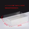 Caja de Pastel de Cumpleaños Digital Famosa en Internet Mascota Completamente Transparente Caja de Empaque para Hornear Engrosada a Prueba de Polvo Al por Mayor en Stock