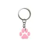 Chaveiro Criativo Rosa Desenho Animado Série Chaveiro de Borracha Macia PVC Personalizado Pingente de Bolsa Acessório Enfeite de Chave de Carro