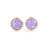 Aretes Gymnus de 10 mm acero inoxidable chapado en oro real racimo de cristal mineral aretes Gymnus AliExpress Amazon