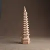 Venta al por mayor del fabricante Caoba Séptimo Piso Noveno Piso Undécimo Piso Decimotercer Piso Torre Wenchang Artesanías Estudio Oficina Examen Colgante