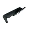 Espejo retrovisor de motocicleta de fibra de carbono y plástico, modificado a un nuevo diseño estilo hoja, espejo retrovisor mejorado con un amplio campo de visión y un espejo lateral abatible