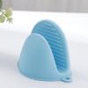 Fornecimento direto da fábrica clipe de mão isolante de calor de silicone doméstico resistente a altas temperaturas luvas de silicone antiderrapantes luvas anti-escaldadura para bandeja de forno