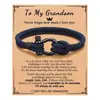 Pulseira de Moda Transfronteiriça Europeia e Americana Pulseira Trançada Masculina Fecho de Aço Inoxidável Corda de Mão de Fio Vermelho para Casal Joia de Estudante