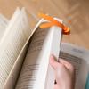 Marcapáginas de Pasar Páginas, Clip Multifuncional para Libros de Lectura, Nuevo Clip de Pato Automático para Pasar Páginas, Marcapáginas Creativo de Silicona Suave