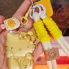 Chaveiro Gato Kt da Sorte em Ouro Puro 999 Pingente para Mochila Escolar Pingente para Celular Presente para Namorada 20Mg