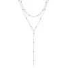 El Nuevo Collar de Perlas de Arroz de Doble Capa de Amazon es Elegante y Sencillo, Presenta Perlas y Perlas de Arroz con Múltiples Capas y Borlas, Versátil para Todas las Ocasiones