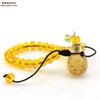 Fábrica de Origen Transfronteriza Venta al por Mayor en Stock Pulsera de Cristal para Aceites Esenciales Pulsera de Cuentas de Cristal Pulsera con Botella de Aromaterapia Joyería