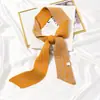 Novo Lenço Pequeno de Lã Macia Estilo Coreano para Menina Quente Tricotado Pequeno para Pescoço Manga de Pescoço Moda Outono e Inverno Lenço Pequeno