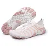 Novos Sapatos de Praia Transfronteiriços para Homens e Mulheres, Sapatos de Natação, Sapatos de Mergulho, Sapatos de Vadeio, Sapatos de Caminhada para Casais, Sapatos Fitness de Cinco Dedos