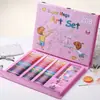 Pinceles Infantiles Listos, Crayones, Sets de Papelería, Sets de Bolígrafos de Colores para Dibujar, Suministros Necesarios para Empezar la Escuela, Venta al por Mayor por Fabricante