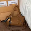 Bolso Cruzado de Hombro Único Casual Retro de Moda Diseño de Nicho Bolso de Estilo Nuevo 2026 Invierno Bolso Tote Personalizado para Mujer
