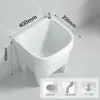 Mop de Varanda, Mop Cerâmico Doméstico para Exterior, Mop para Pátio Piscina, Bacia Quadrada para Lavagem, Tipo de Chão Doméstico para Banheiro