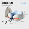 Almohada en Forma de U Espuma Viscoelástica Almohada Cervical de Viaje Almohada para Dormir Almohada para el Cuello Portátil Ligera para Niños Exterior