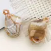 Colgantes de acrílico beige con forma de concha y caracola, ideales para manualidades. Accesorios para pulseras y collares.