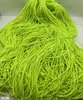 Corda de Cabelo Colorida Elástica Alta 2mm Grão de Milho Elástico de Cabelo Prendedor de Cabelo Corda de Cabelo Joia Corda de Mão Matéria-Prima Crua para DIY