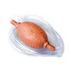 Bandeja de té Tubería de drenaje Silicona Doble cabeza de cobre Bola de té Bola absorbente Manguera anticongelante Tubería de té Accesorios para juego de té