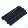 Fio de Vedação Preto Laço de Metal para Embalagem de Pão, Chá e Flores, Corda de Vedação, Fio para Amarrar