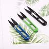 C 366916 UK-805 Tijeras Pequeñas en Forma de U Tijeras para Punto de Cruz Tijeras para Cortar Hilo en Tiras Tijeras de Resorte para Hilo Tijeras para Cortar Línea de Pesca