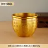 Jarra de Cobre Cien Bendiciones de Latón Recipiente del Tesoro Adorno para Oficina, Sala de Estar, Muebles de Entrada, Jarra Creativa de Latón para Arroz