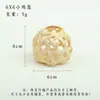 Linterna de bambú tejida a mano de Chaozhou canasta cribadora artesanía tejida Festival de Medio Otoño mini linterna roja de moda colgante decoración venta al por mayor