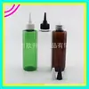 Botella transparente con tapón de punta 150ml, botella de aceite con tapón de punta, botella para colorantes, botella de aceites esenciales, botella de agua con tapón de punta, botella dispensadora de loción