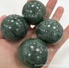 Venta al por mayor de fábrica medicina Piedra Rey balonmano verde indio masaje fitness juguete pelota de agarre para la mano ejercicio bola de jade viejo Wenwan
