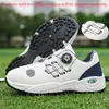 Zapatos de Golf Transpirables de Verano para Hombre, Zapatos Deportivos Casuales de Talla Grande, Ligeros, Cómodos y Versátiles Zapatos de Golf para Exteriores para Hombre