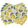 Mantel individual de lino subfloral de venta caliente transfronterizo para primavera y verano, impresión digital, rectangular termoaislante, mantel individual occidental, mantel de mesa, base para plato, venta al por mayor