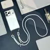 Modelo de Comercio Exterior Funda Versátil con Soporte para Lente y Correa para Teléfono Adecuada para Funda de Teléfono Apple 17Promax, 16 Fijación Magnética Fuerte, 13 Alta Transparencia