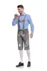 Novo traje de cerveja alemão da Amazon suspensórios traje de cerveja traje de Munique Oktoberfest suspensórios de bar