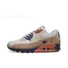 Zapatos Deportivos Transfronterizos de Comercio Exterior Max90 con Amortiguación de Aire para Hombres y Mujeres, Versátiles de Malla Retro Transpirables Resistentes al Desgaste para Uso Casual