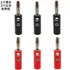 Yu Shuo/Terminal de audio con conector banana de 4 mm, amplificador de potencia sin soldadura, línea de audio, altavoz, toma de linterna de prueba