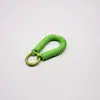 Venta Directa de Fábrica Llavero de Cuerda Elástica de Plástico Color Caramelo Cuerda Anti-Pérdida Colgante Creativo de Bolsa de Cuerda Elástica Correa