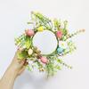 Nuevo Anillo de Vela de Primavera Corona de Huevo de Pascua Servilletero Margarita Decoración de Fiesta de Boda Transfronterizo Amazon