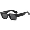 Nuevo estilo, caja de moda, uñas de arroz, retro, europeo y americano, espectáculo callejero, luz, gafas de sol de lujo, celebridad de Internet, gafas de sol del mismo estilo, de moda