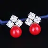 Novos Brincos de Pérola 2019 Agulha de Prata Esterlina Japonesa e Coreana Atmosfera Elegante de Negócios Moda Versátil Brincos Elegantes Simples para Mulheres