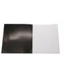 Papel Fotográfico Láser Blanco y Negro con Respaldo Adhesivo, Corrección y Depuración de Marcado Láser, Tamaño del Punto de Prueba de la Máquina de Soldadura Láser