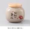 Latas de Té Cerámicas para Hogar Grandes y Pequeñas Latas Selladas Latas de Almacenamiento de Té Pu'Er Cajas de Té Portátiles Chinas para Latas de Almacenamiento de Té