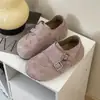 Sandálias Birkenstock Simples de Cor Sólida com Solado Grosso Estilo Retro Fashion para Mulheres 2026 Novo Modelo de Primavera com Aumento Oculto de Altura e Design de Boca Rasa