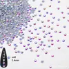 Nuevo Taladro de Fondo Plano para Arte de Uñas Super Brillante Multicorte Vidrio Redondo Taladro Decoración Uña Taladro Brillante Lavable Difícil de Quitar Fondo Caliente