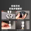 Grifo de Acero Inoxidable 304 para Purificador de Agua, Cocina Doméstica 1/4 de Pulgada y 1/2 Pulgada Grifo de Agua Potable Directa para Purificador de Agua Fría Única