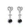 Pendientes Transfronterizos Modelo Nuevo de Plata de Ley S925 para Mujer, Pendientes de Borlas, Estilo Ins, Moissanita de Alta Gama, Venta al por Mayor desde el Fabricante