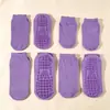 Calcetines antideslizantes para trampolín para niños, calcetines de yoga para interiores, calcetines específicos para parques infantiles con puntos adhesivos y calcetines antideslizantes para centros de educación infantil