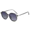 Gafas de Sol Retro Degradadas Marrones de Marco Grande para Mujer 2026 Nuevo Estilo Alta Gama Protección Solar Protección UV Gafas de Sol de Moda